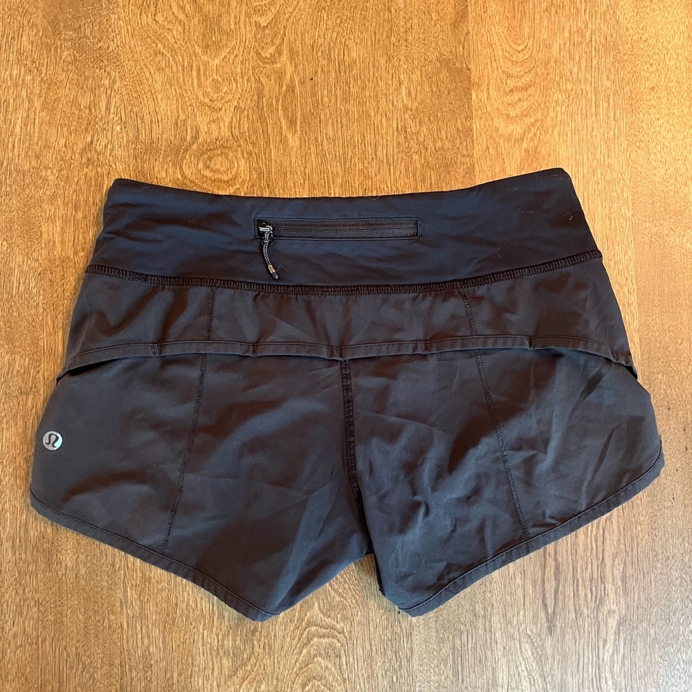 lululemon athletica Black Athletic Training Shorts